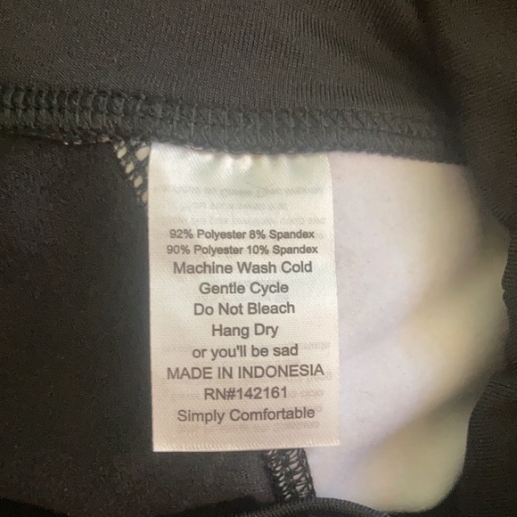 NWT LuLaRoe workout pants sz M - Picture 6 of 6